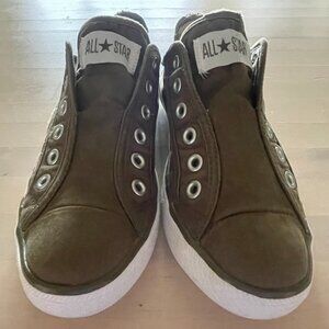 Women's Converse All Star Olive Green Model 525088 Size 9 US